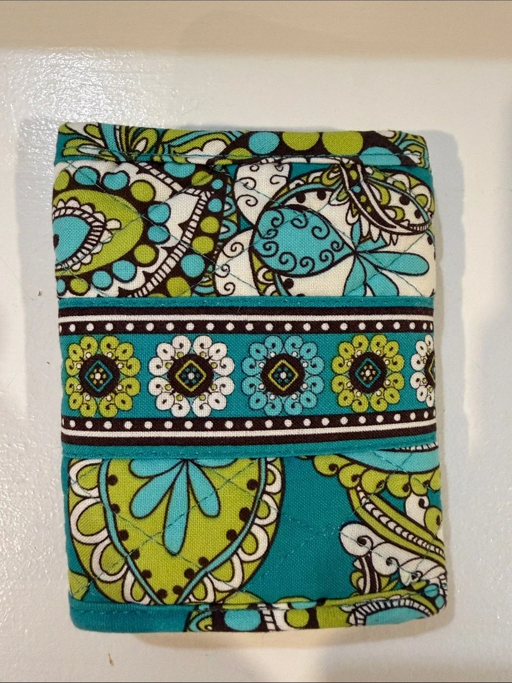 Vera Bradley Retired Peacock Pocket Wallet NWT - Picture 5 of 5